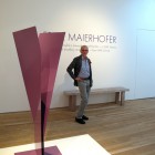 Fritz Maierhofer sculpture Ruthin exhibition 2015