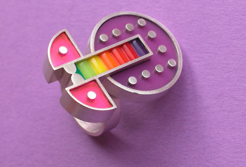 acrylic ring from the seventies